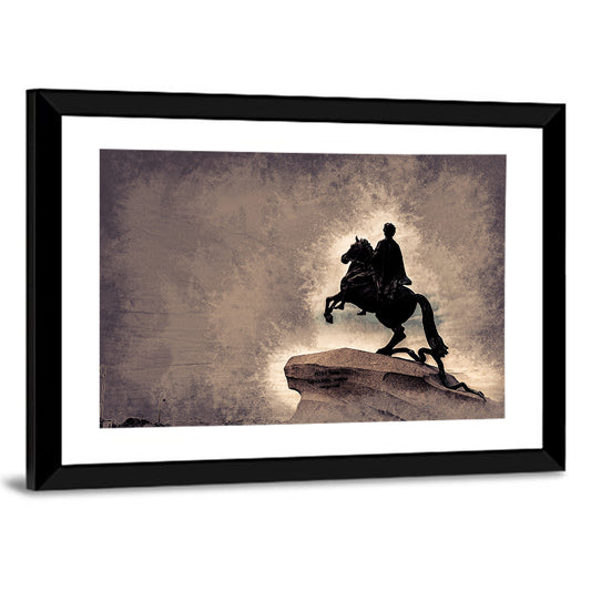 Bronze Horseman Monument, Saint Petersburg Wall Art