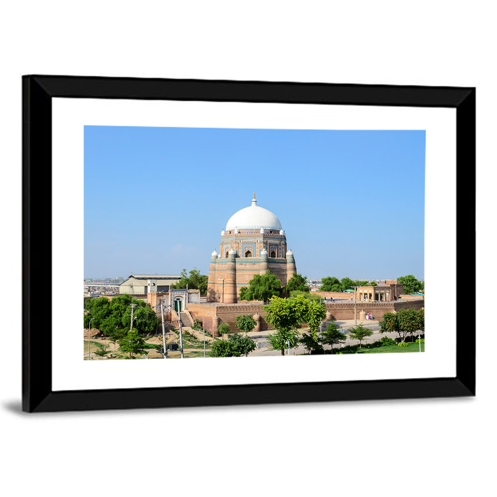Shah Rukn-e-alam Tomb, Multan Wall Art