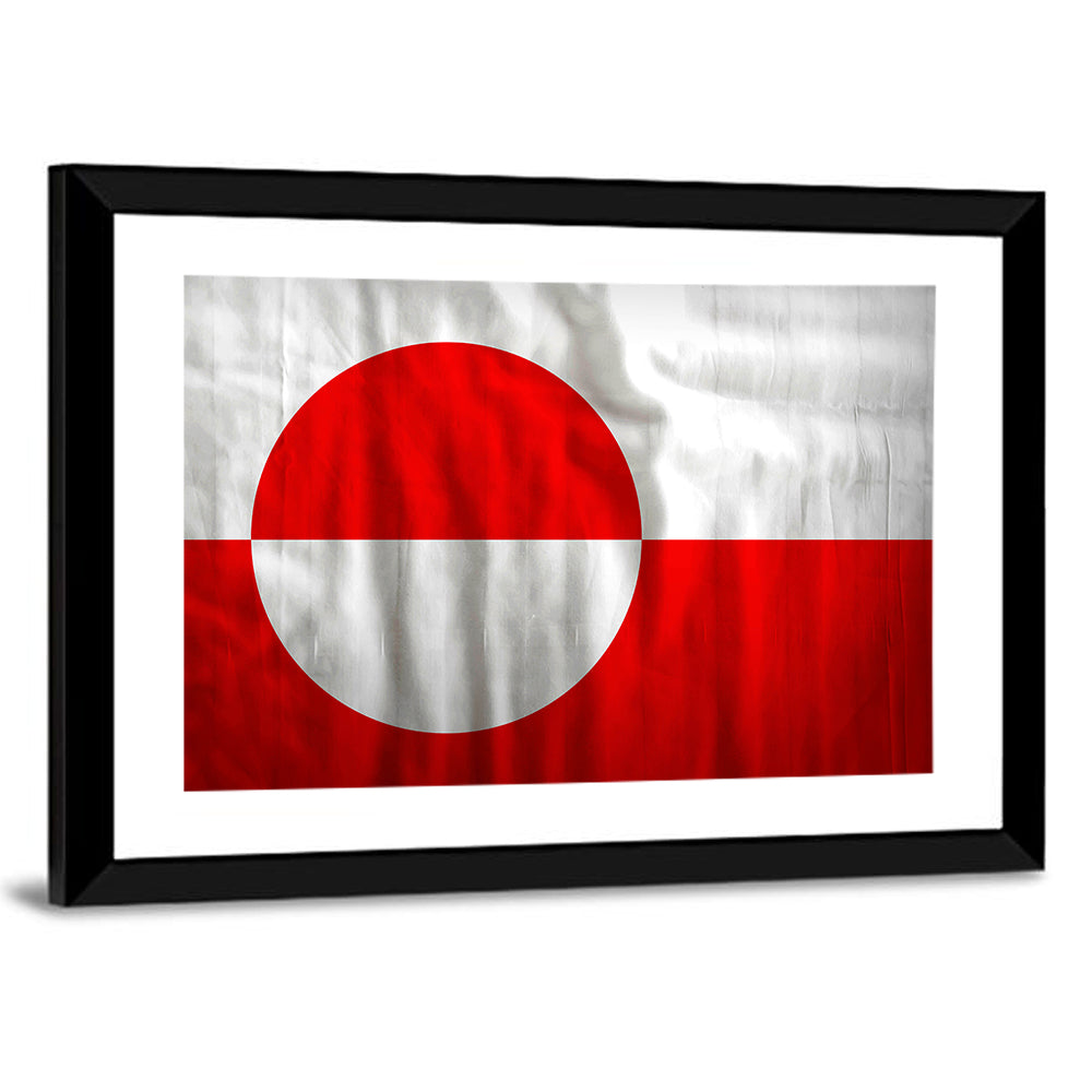 Greenland Flag Wall Art