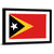 East Timorese National Official Flag Wall Art