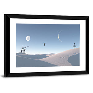 Surreal Desert Artwork Wall Art