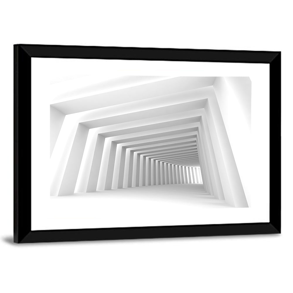 Luminous Corridor Wall Art