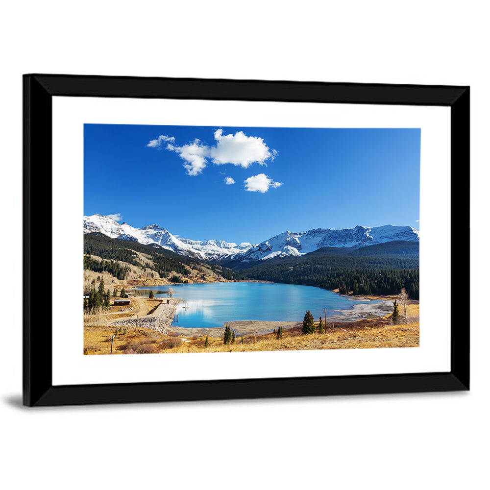 Colorado Rocky Mountain Lake Wall Art
