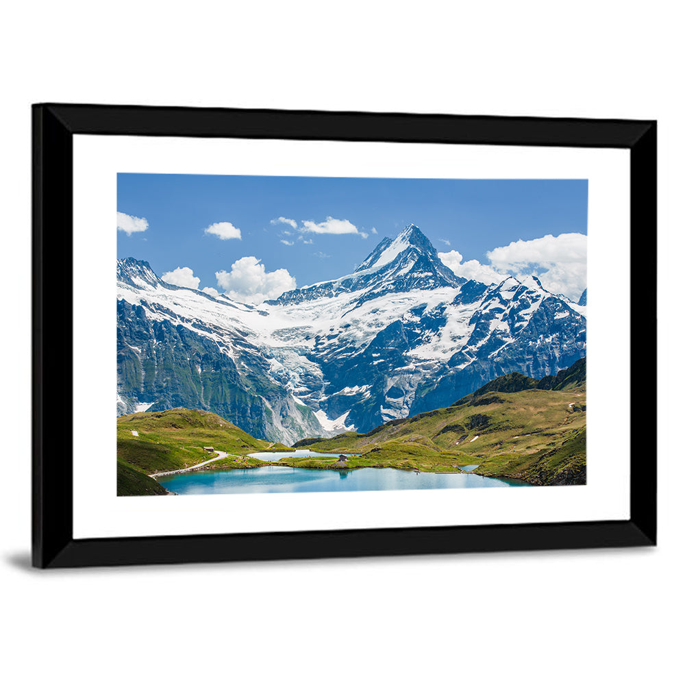 Schreckhorn Over Bachalpsee Wall Art