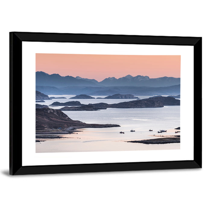 Summer Isles at Althandhu Wall Art as a framed print