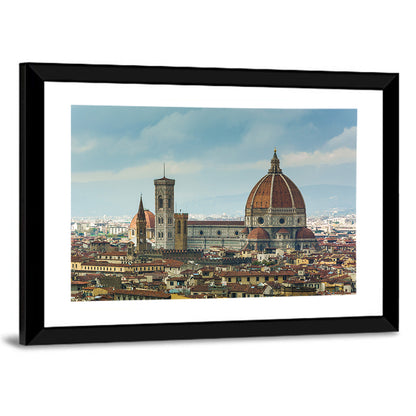 Florence Cathedral Dome and Bell Tower Wall Art