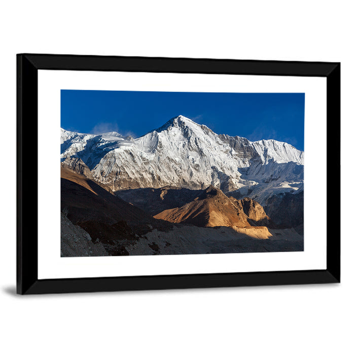 Mount Cho Oyu Nepal Wall Art as a framed print