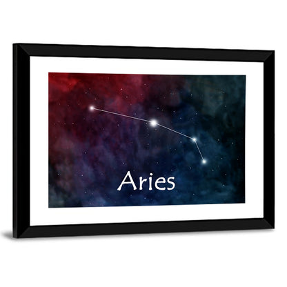 Aries Constellation Nebula Wall Art