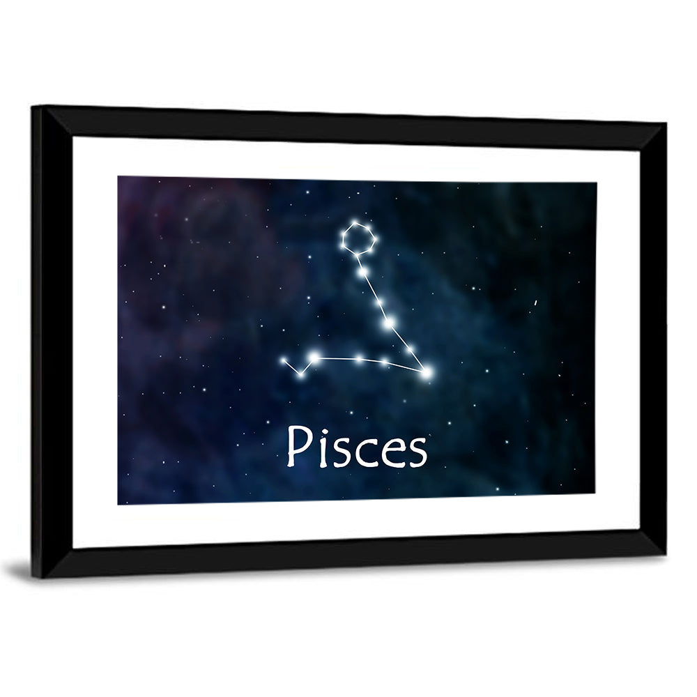 Pisces Constellation Wall Art