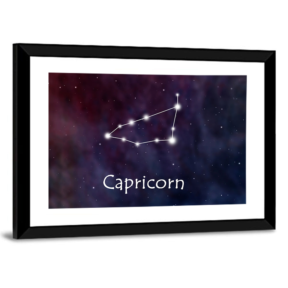 Capricorn Constellation Wall Art