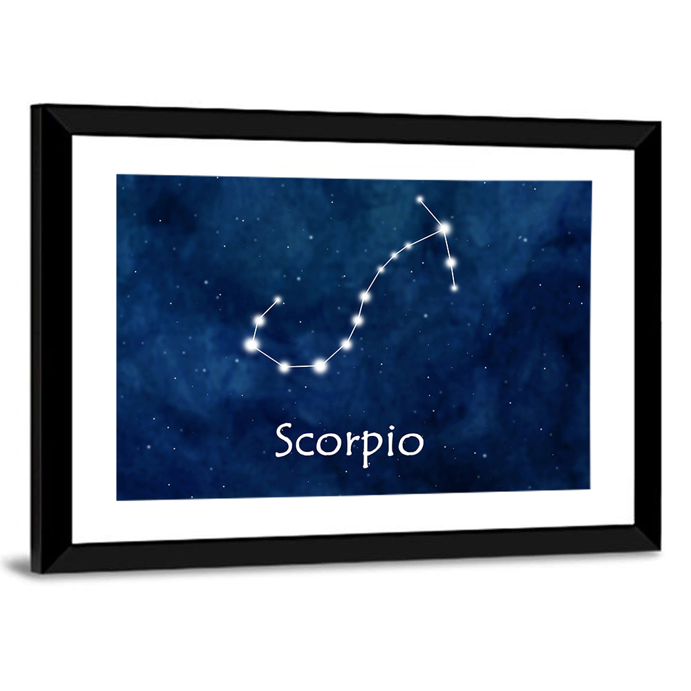 Scorpio Constellation Wall Art