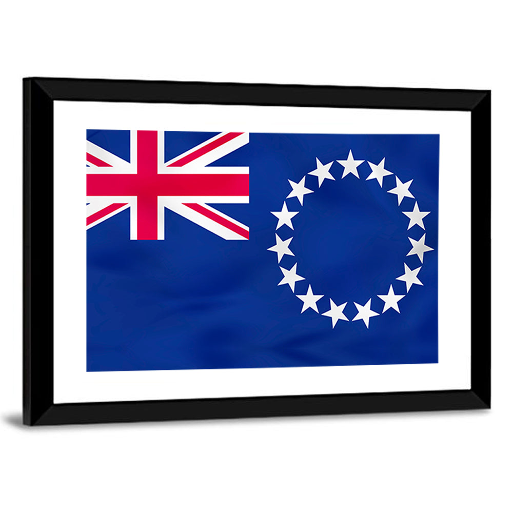 Cook Islands Flag Wall Art