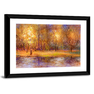 Fallen Leaves Artwork Wall Art