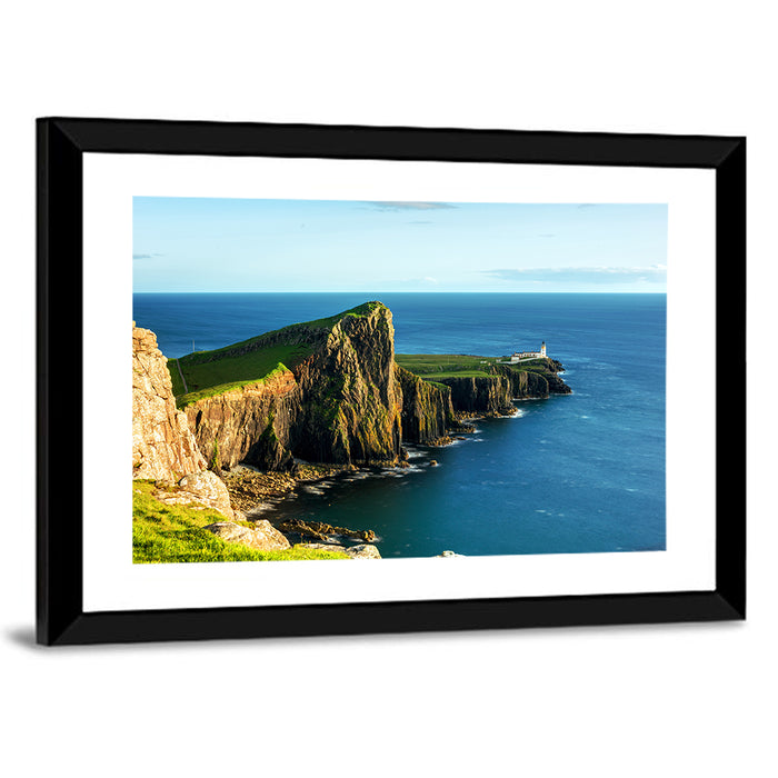 Neist Point Lighthouse, Scotland Wall Art as a framed print