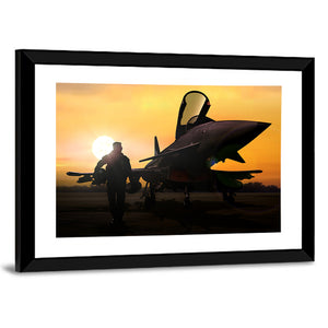 Military Pilot & Aircraft Wall Art