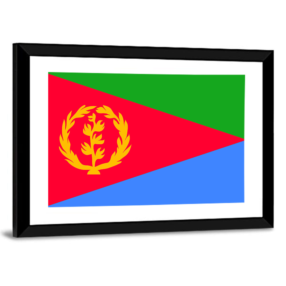 Eritrean National Flag Wall Art