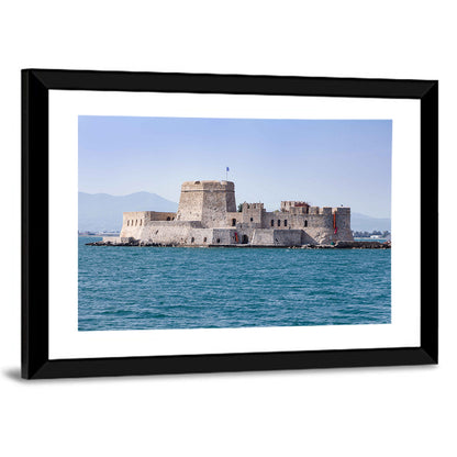 Bourtzi Castle at Sea, Nafplio Wall Art