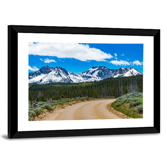 Sawtooth Scenic Byway In Idaho Wall Art