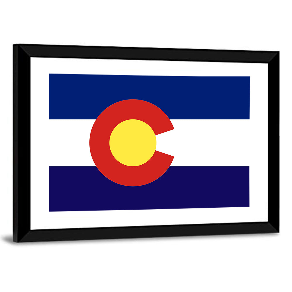 Colorado State Flag Wall Art
