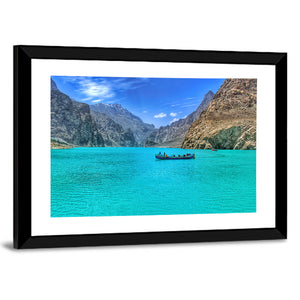 Attabad Lake in Pakistan Wall Art