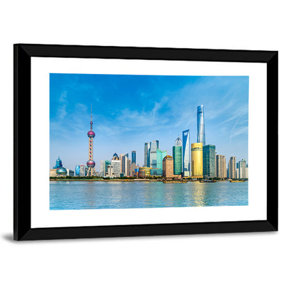 Lujiazui Skyline Shanghai Wall Art