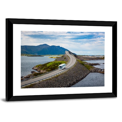 Atlantic Ocean Road In Norway Wall Art