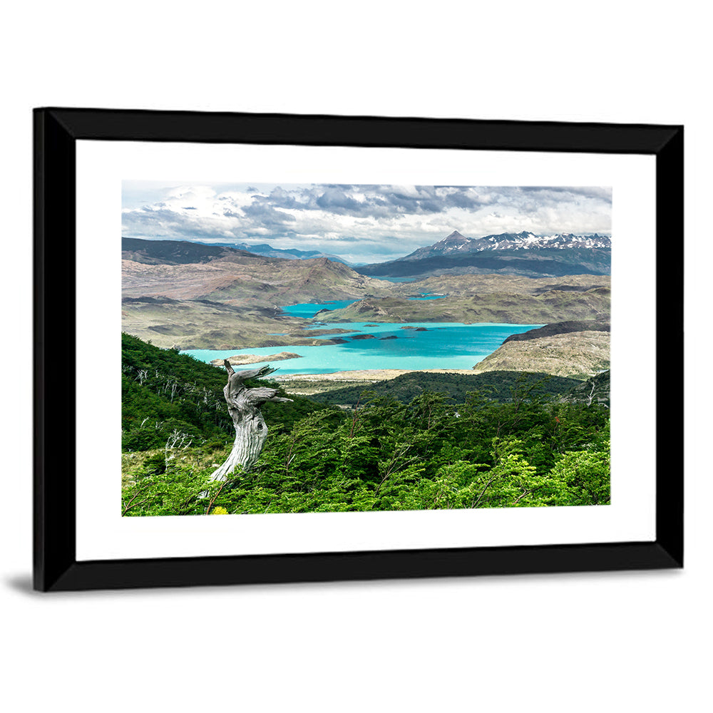 Hiking to Britanico Wall Art