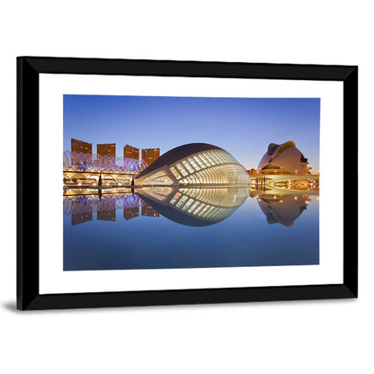 Valencia City of Arts and Sciences, Twilight Wall Art