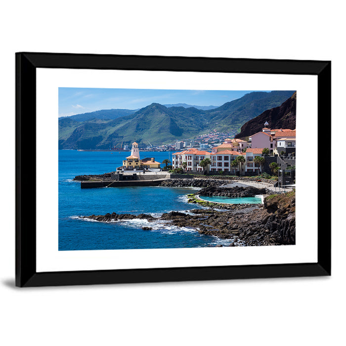 Quinta Do Lorde Village Wall Art as a framed print