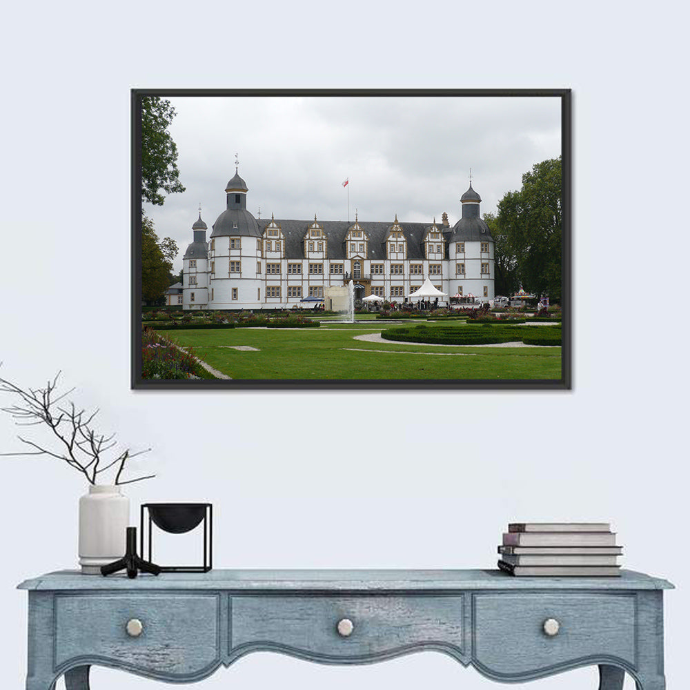 Schloss Neuhaus in Paderborn Wall Art in a room, landscape
