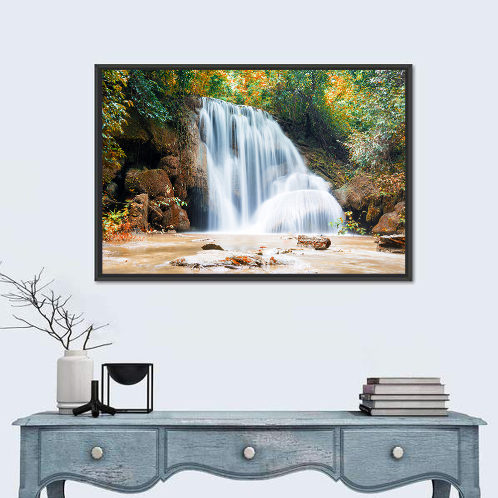 Planthong Waterfall Phuphaman Thailand Wall Art