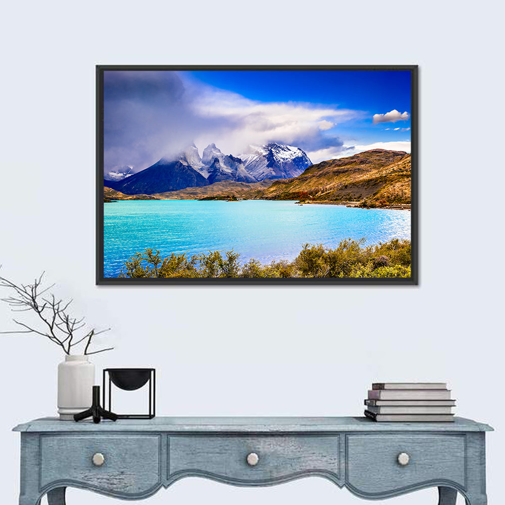 Torres Del Paine Mountain Lake Wall Art