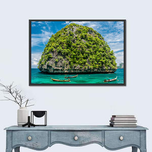 Rocky Island In Thailand Wall Art