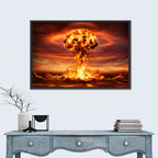 Nuclear Mushroom Cloud Wall Art