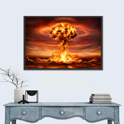 Nuclear Mushroom Cloud Wall Art