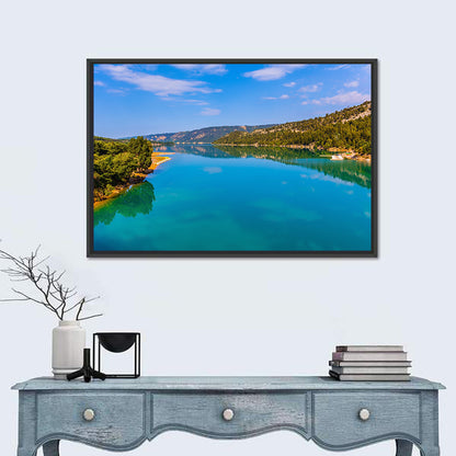 Lake Sainte Croix Du Verdon Wall Art