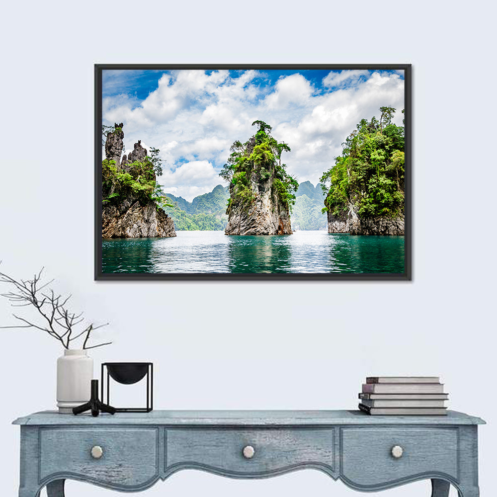 Ratchaprapha Dam Landscape Wall Art