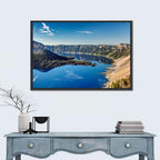 Crater Lake Caldera View Wall Art