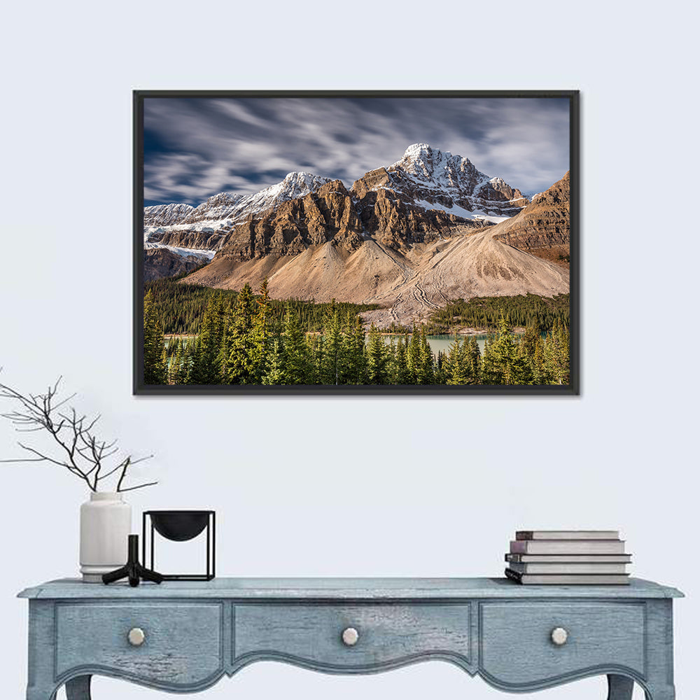 Mont Crowfoot, Alberta Wall Art in a room, landscape