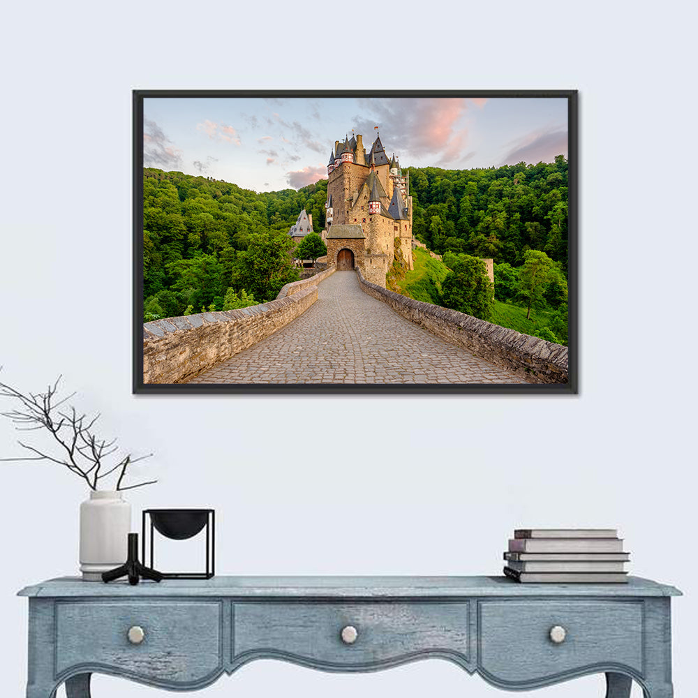 Eltz Castle at Dusk Wall Art
