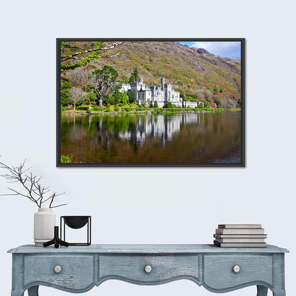 Kylemore Abbey, Connemara Wall Art in a room, landscape