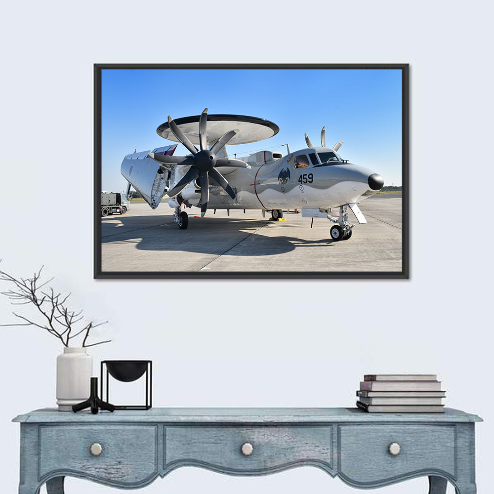 Air Show Of ASDF E-2C Wall Art