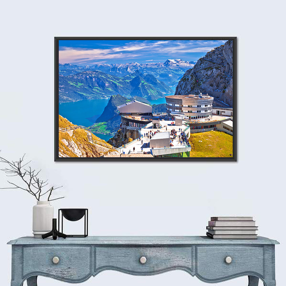 Mount Pilatus Kulm Summit View Wall Art
