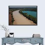Garonne River and Cadillac Lake Wall Art