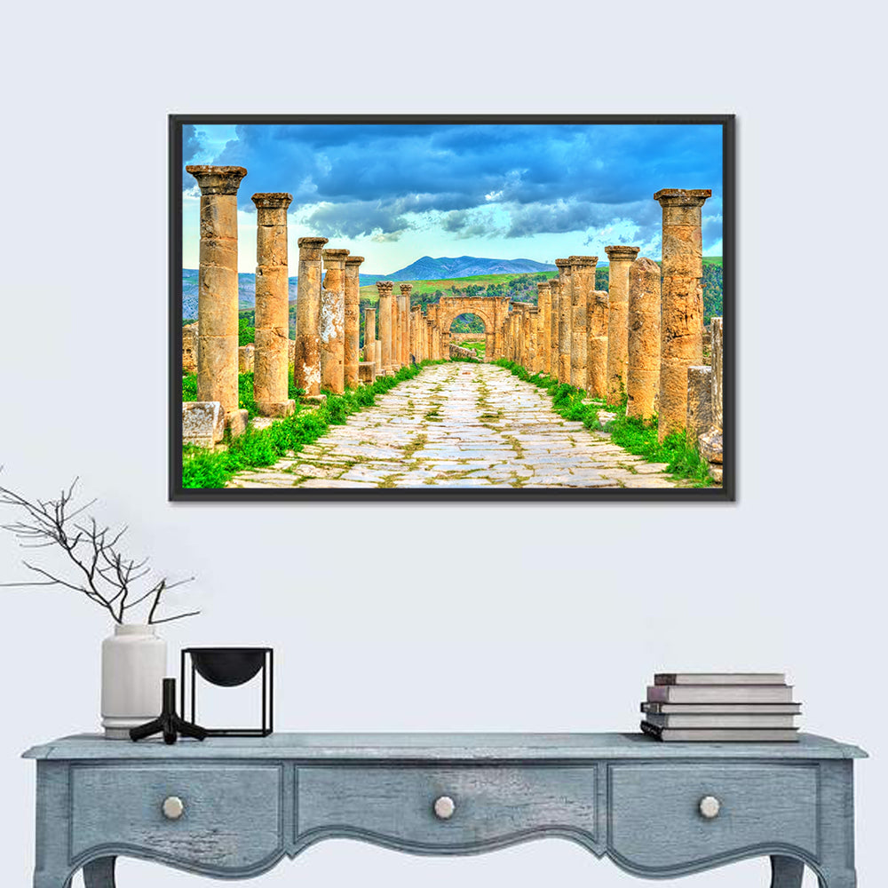 Jerash Cardo Maximus Ruins Wall Art