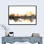 Sunset Treeline Watercolor Iii Wall Art