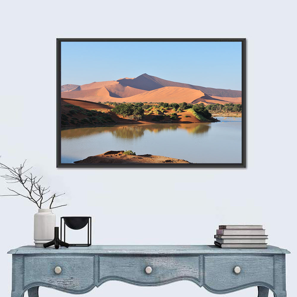 Flooded Sossusvlei Reflection Wall Art