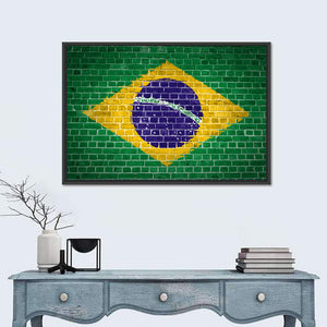 Flag Of Brazil Wall Art