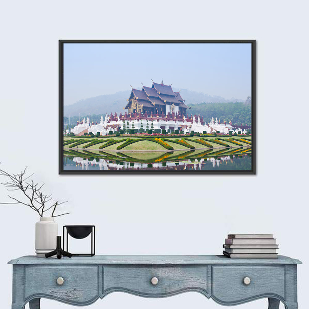 Ho Kham Royal Pavilion Chiang Mai Wall Art in a room, landscape