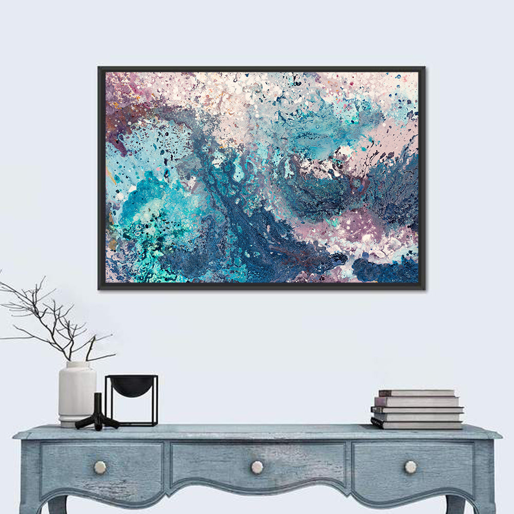 Flowing Seascape Oil Painting Wall Art